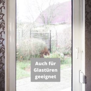 VaroSun an Glastür