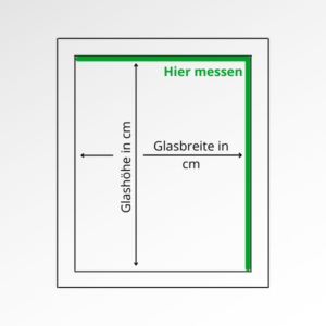 Fenster ausmessen Produktbild