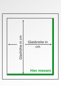 Fenster ausmessen Kurzanleitung